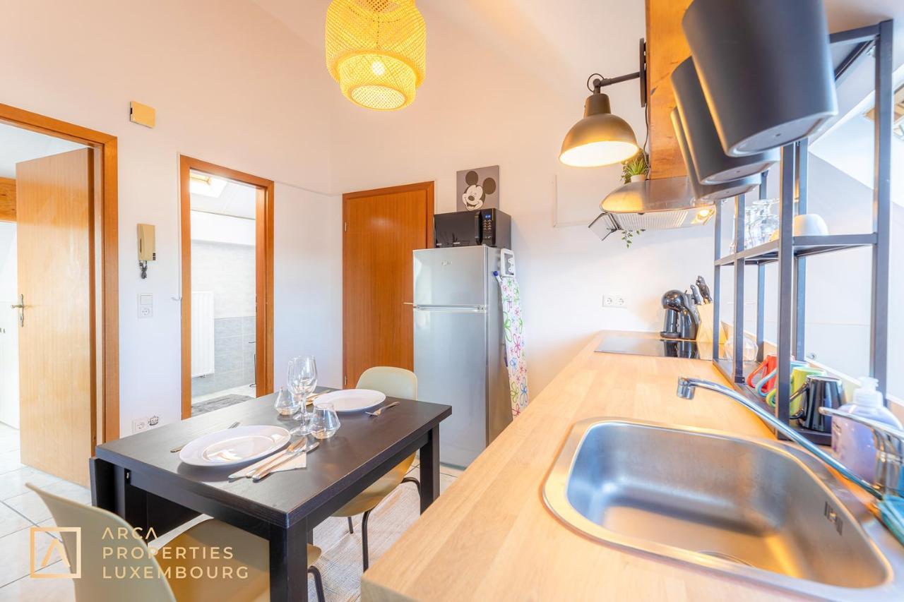 Luxurious Apt W Free Parking & Wifi Appartement Luxemburg Buitenkant foto