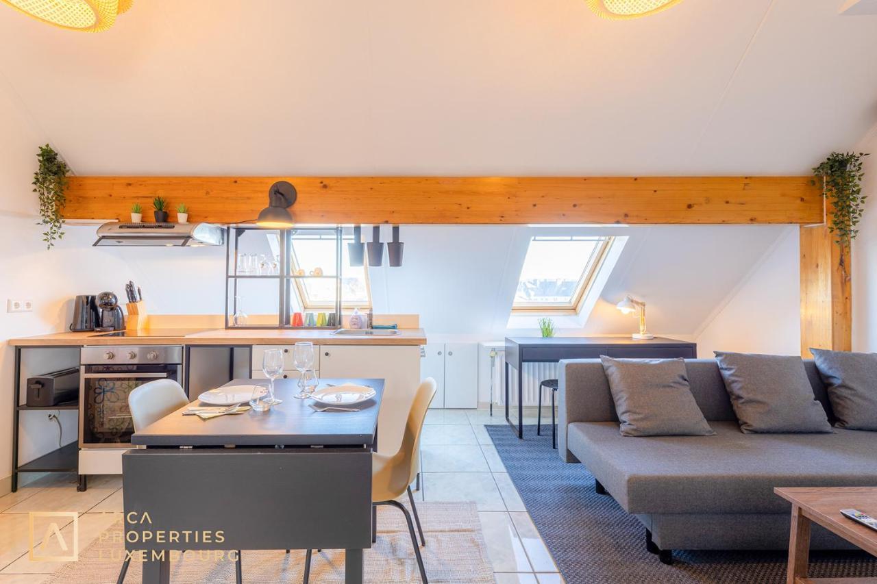 Luxurious Apt W Free Parking & Wifi Appartement Luxemburg Buitenkant foto